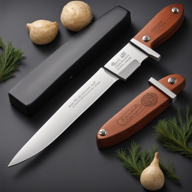 Гравировка на ножах Фото