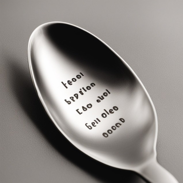  Гравировка на ложках,вилках Фото